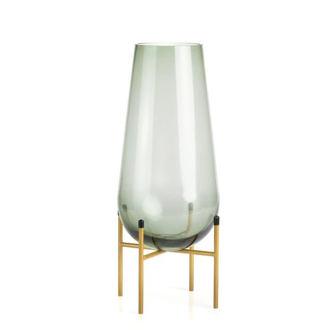 Color Stripe Ceramic Vase