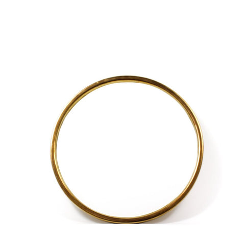 Round Braided Tray With Handle
