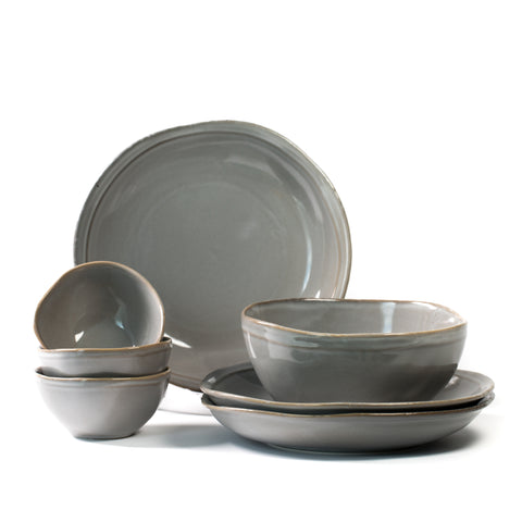 Snow Speckle Dinnerware Collection