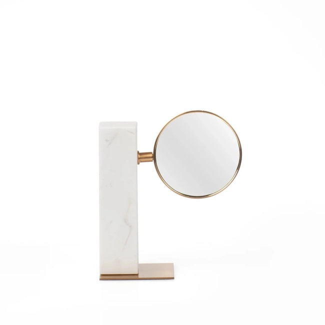 Abstractly Marble Mirror