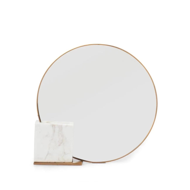 Abstractly Marble Mirror