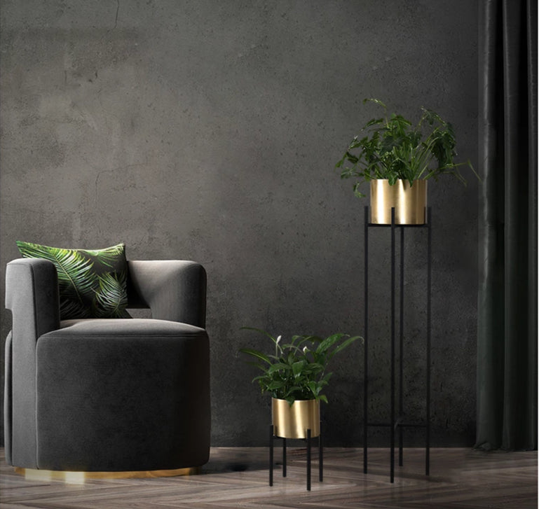 Streamline Gold Plant Stand