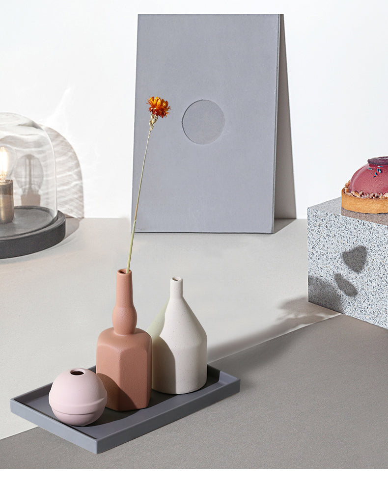 Chess Matte Vase