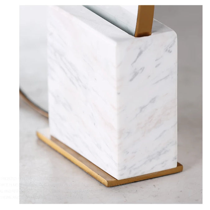 Abstractly Marble Mirror