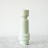 Mint Cream colour totem ceramic candleholder