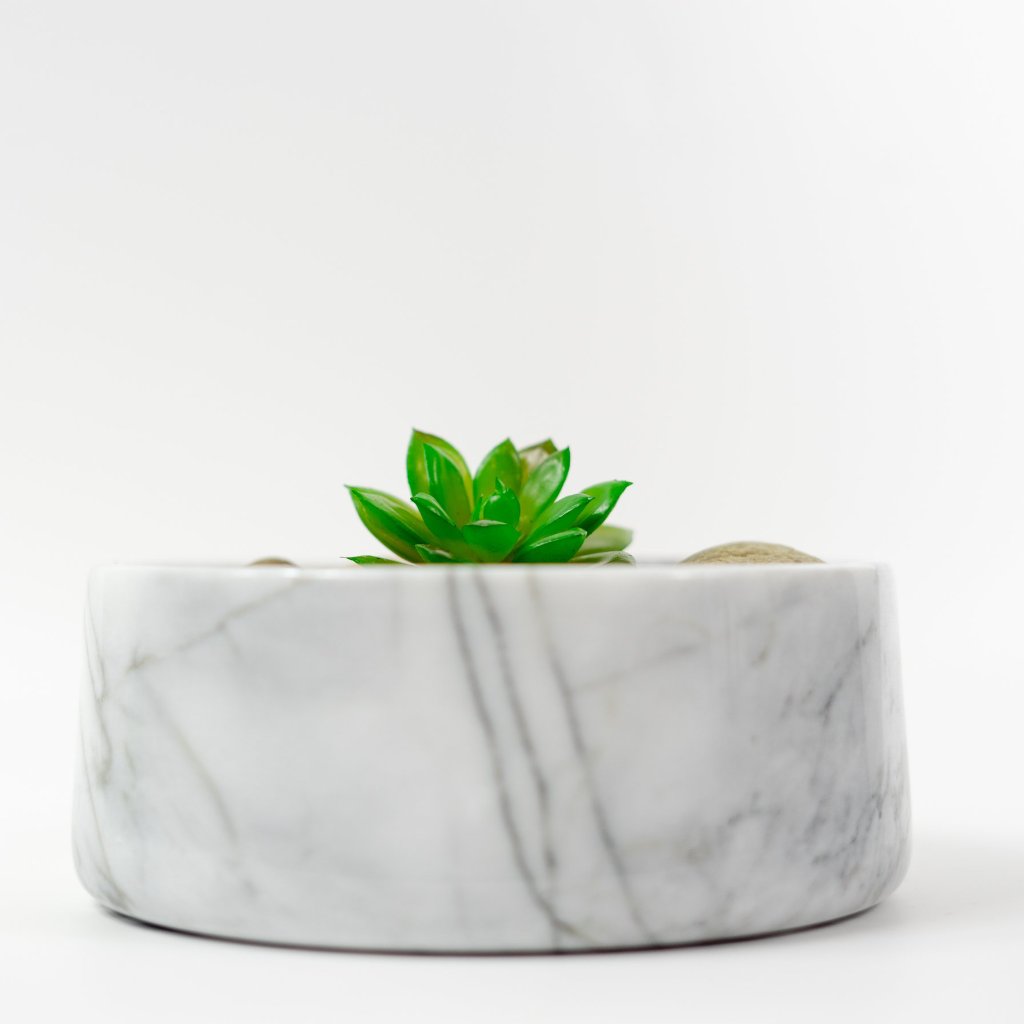 hand carved Iconic Marble planter