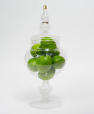 glass ornamental apothecary jars 