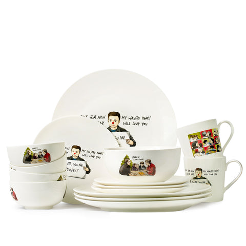 Simple White Dinnerware Collection