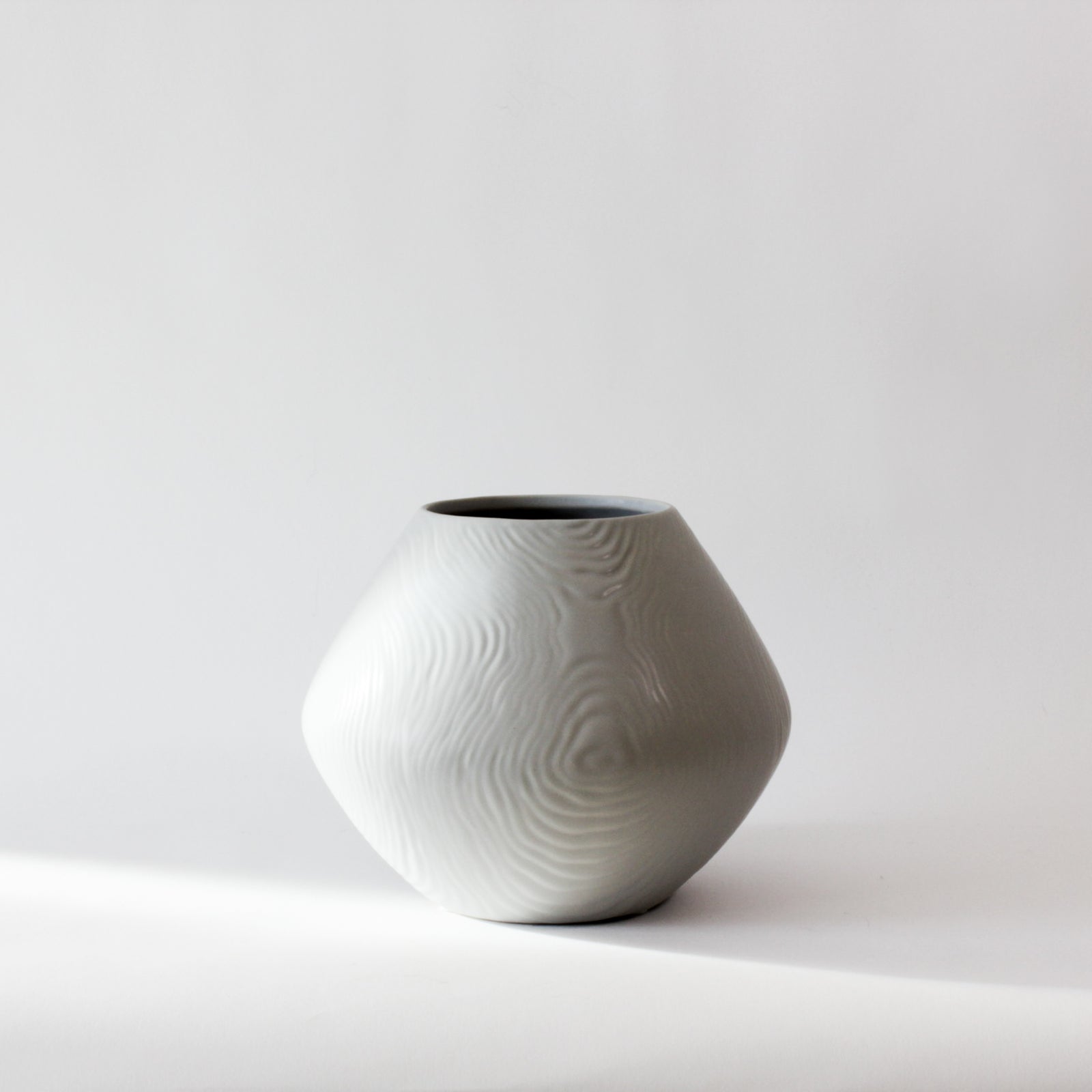 Matte Glazed Ceramic Vase, handcrafted