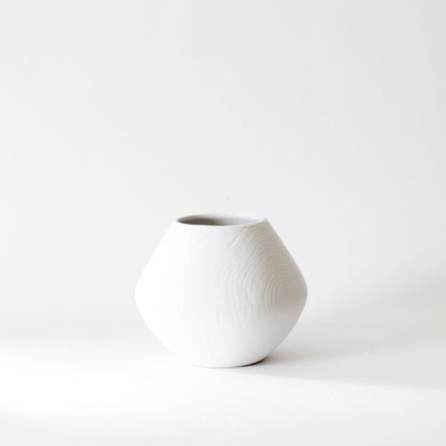 Matte Glazed Ceramic Vase, handcrafted