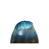 Ocean Blue Patina Vase
