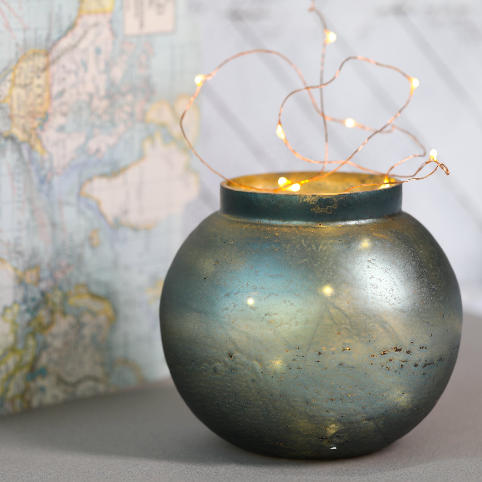 Icelandic Globe Candleholder