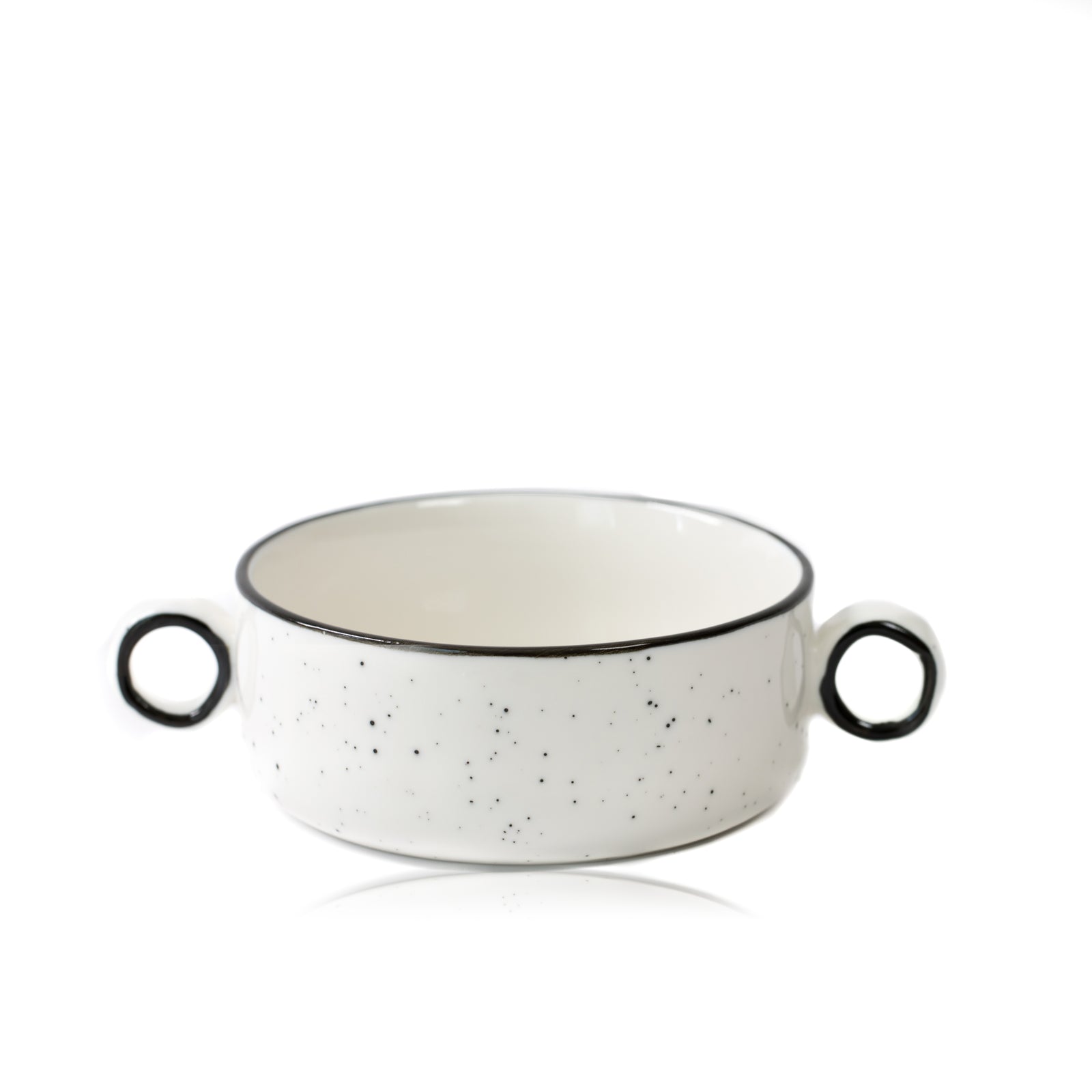 Snow Speckle Dinnerware Collection