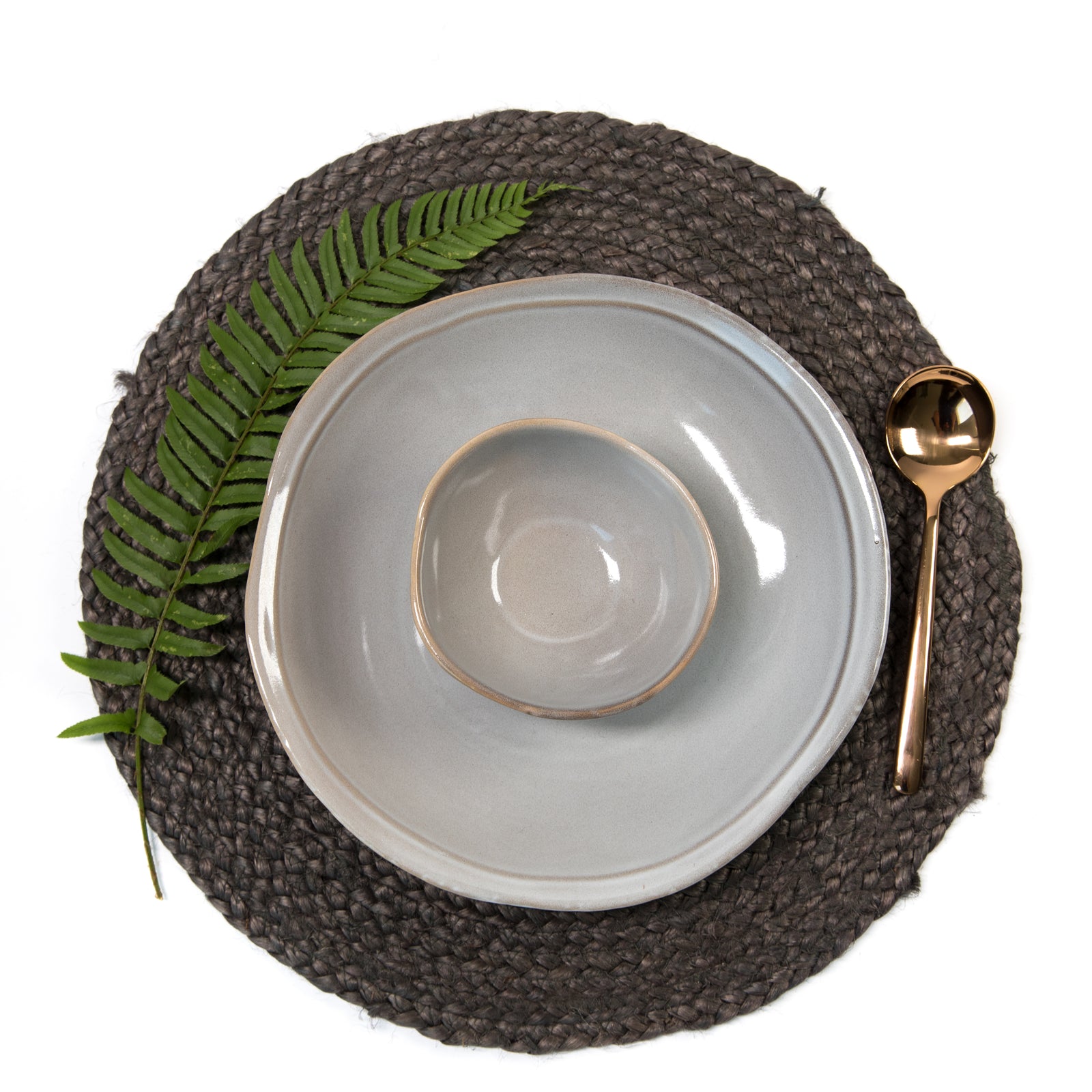 Mist Grey Dinnerware Collection