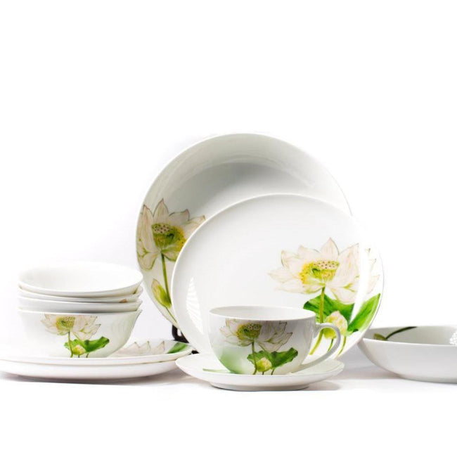 Lotus Gourmet Porcelain Collection