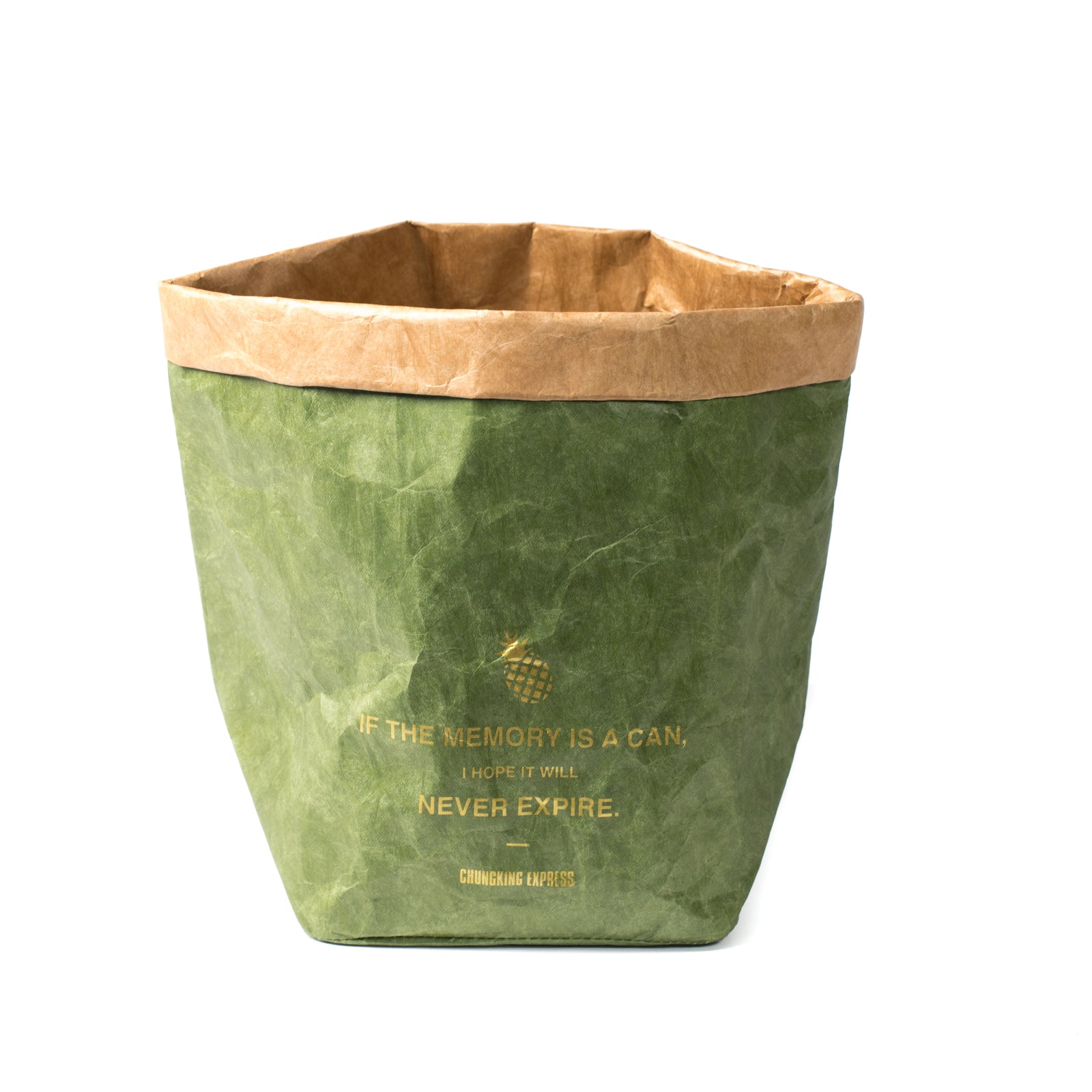 Green Colour Durable Tyvek Paper Bag