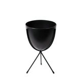 Noir Oval Stand Planter