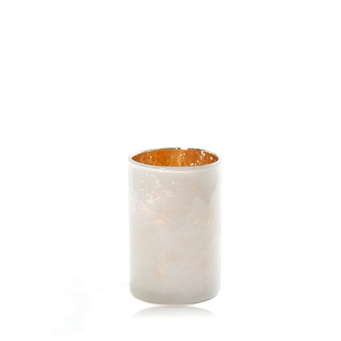 Faceted Marble Pattern Ceramic Vase
